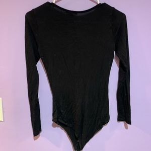 Black Charlotte Russe body suit